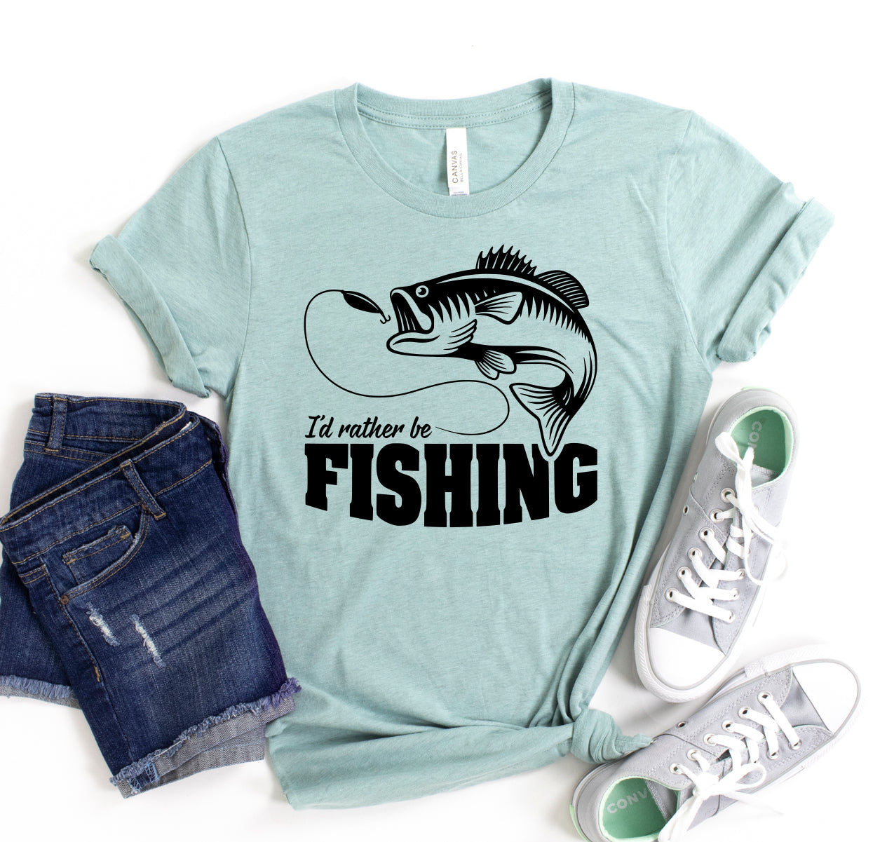 I'd Rather Be Fishing T-shirt